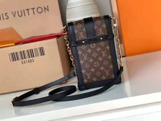 Repzbay TRUNK LOUIS VERTICAL VUITTON POCHETTE 0630